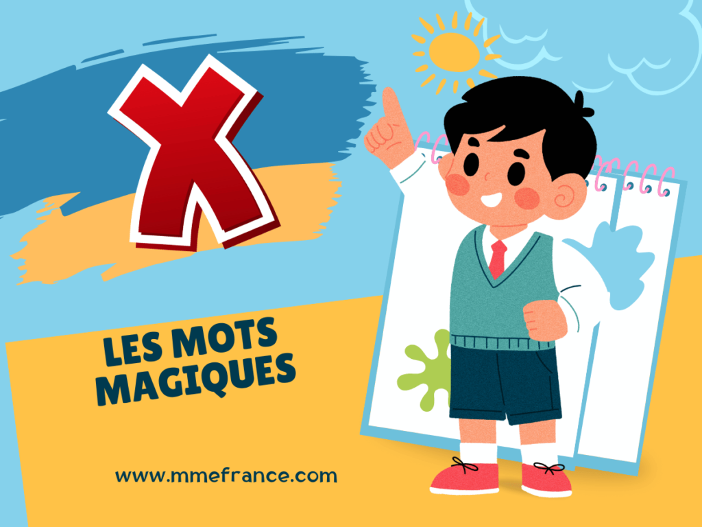 À la découverte des mots en lettre X !